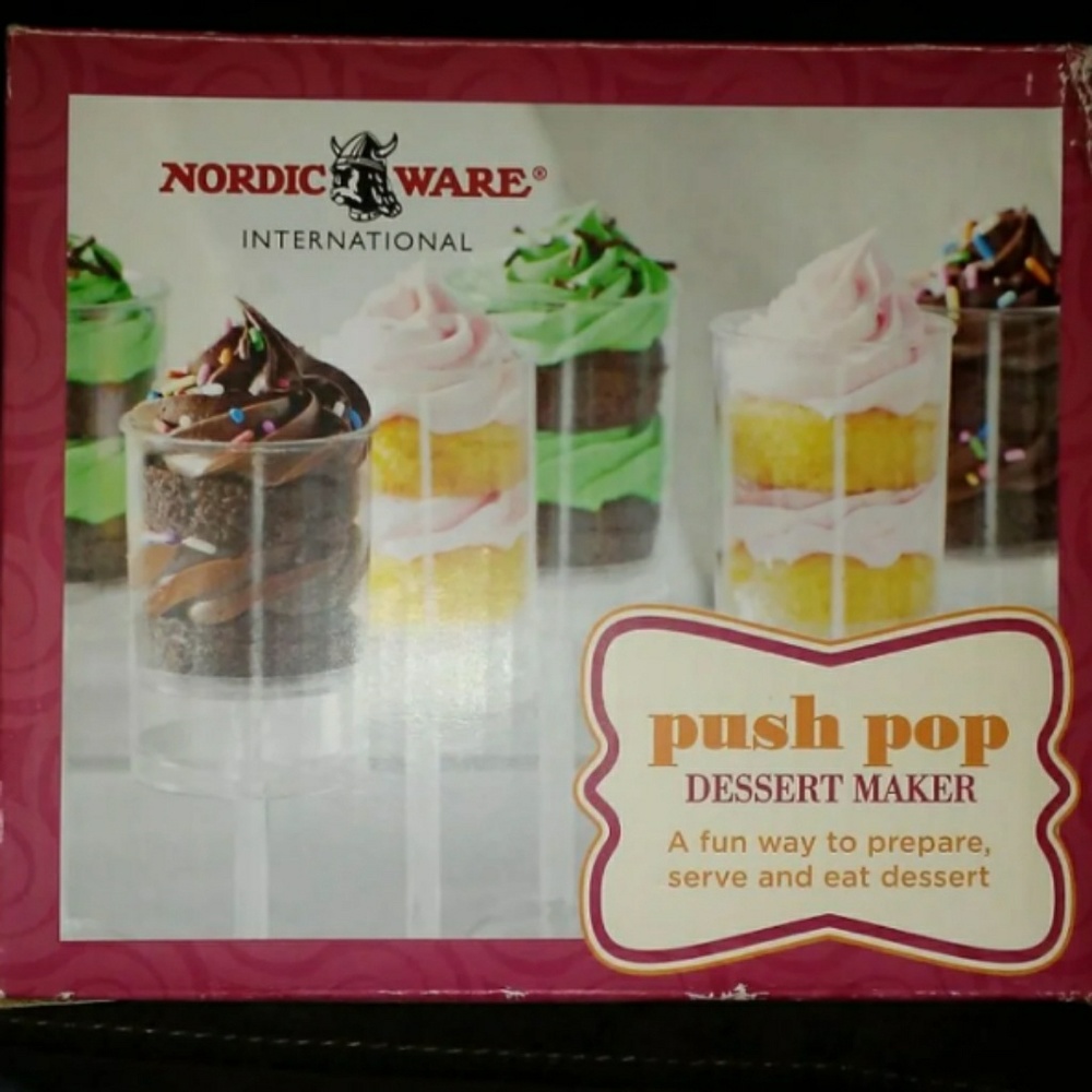 Push Pop Dessert maker
